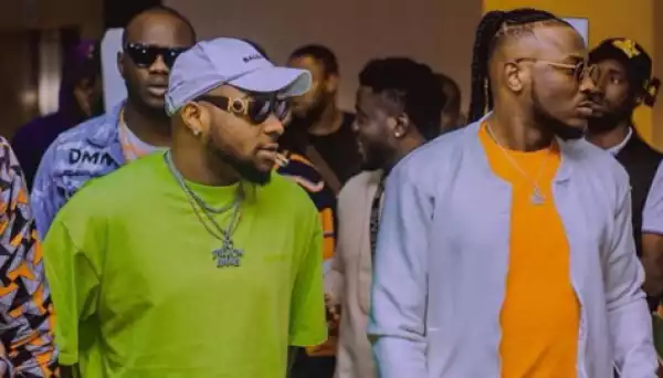 [PHOTO] DMW Acts, Peruzzi, Fresh Called Out For Wearing Davido’s Used Clothes